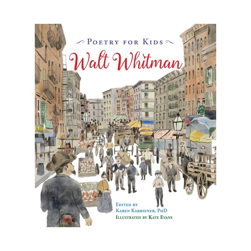 Poetry for Kids: Walt Whitman - (Hardcover), 1 of 2