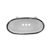 Black Rim White Enamel Bathtub Soap Dish - Foreside Home & Garden - 3 of 4