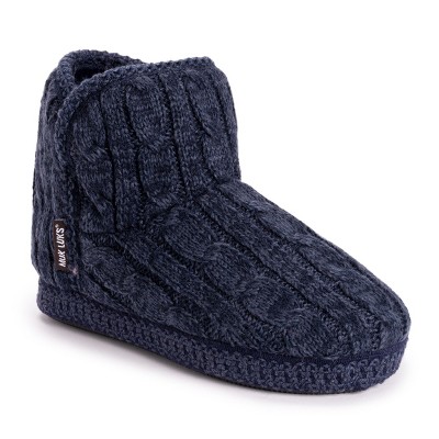 Muk Luks Women's Leigh Slippers-dark Sapphire/twilight S : Target