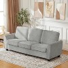 3 Seater Sofa Couch Oversized Modern Chenille 83 Inch Couch, Comfy Deep Seat Lounge Loveseat, Washable Cozy Cloud Sofa for Home Office Apartment - 4 of 4