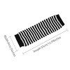 Unique Bargains Women's Long Stripe Thumbhole Fingerless Gloves Elbow Arm Warmers - 3 of 4