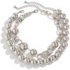 Oversized Ball Chain Choker – Exaggerated Chunky Statement Necklace for Women - 4 of 4