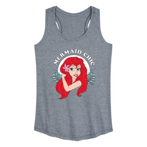 Women's - Disney - Ariel Graphic Racerback Tank - 1 of 4