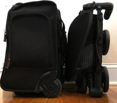 Gb Pockit All City Compact Stroller In Velvet Black