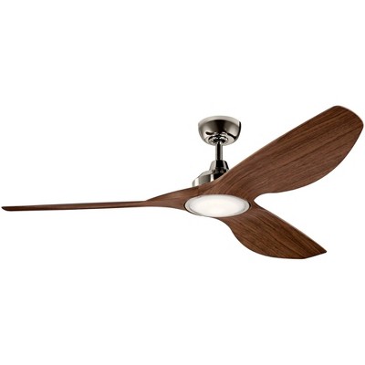 65" Kichler Imari Polished Nickel LED Ceiling Fan