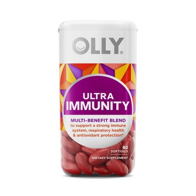 Olly Ultra Immunity Softgels - 60ct