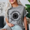 Simply Sage Market Women's The Sunflower Company Short Sleeve Garment Dyed Tee - 2 of 2