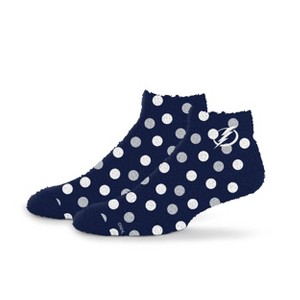 NHL Tampa Bay Lightning Random Dots Fuzzy Socks - 1 of 3