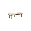 Meridian Furniture,Landon Vegan Leather Bench - 3 of 4