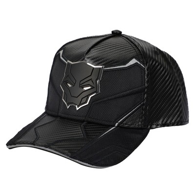 Marvel Black Panther Inspired Black Snapback Hat