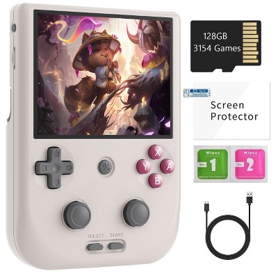 Voacle RG405V Retro Handheld Game Console , Unisoc Tiger T618 Android 12 System 4.0 Inch IPS Touch Screen Support 5G WiFi Bluetooth 5.0 (Gray)