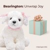 Bearington Sassy Plush Stuffed Animal for kids, White Puppy Dog 10 inches - 4 of 4