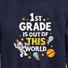 Boys' - Dr. Seuss - First Grade Out Of This World Graphic Long Sleeve Fleece Sweatshirt - 2 of 4