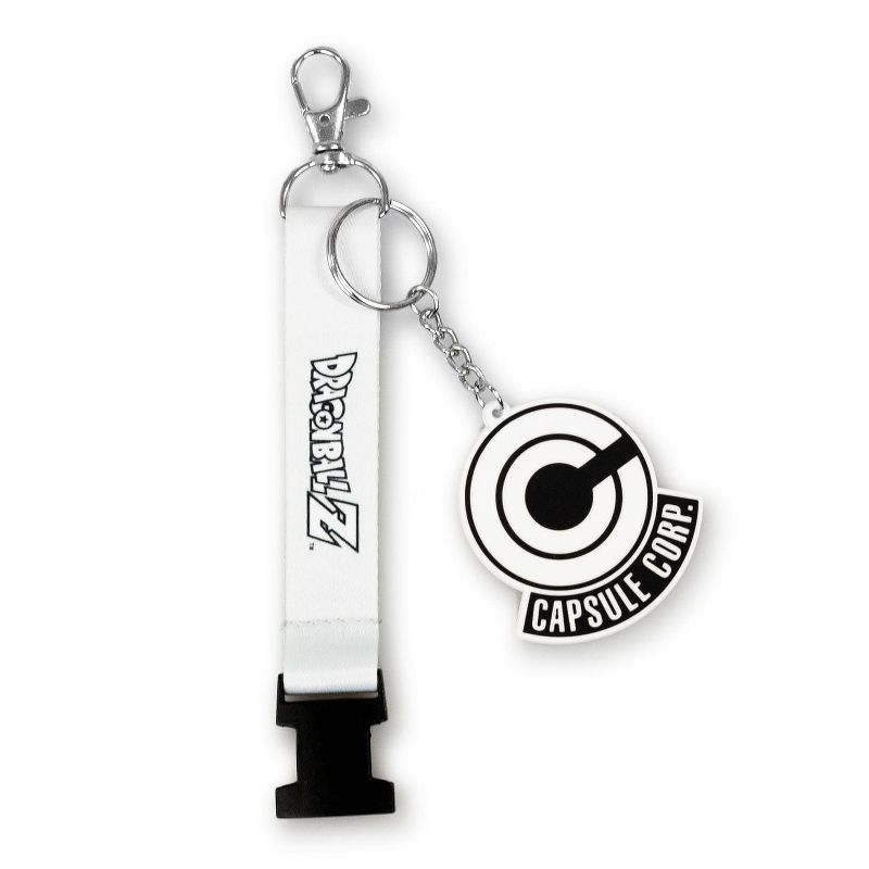 Just Funky Dragonball Collectibles | Dragon Ball Z Capsule Corp Lanyard with Charm, 2 of 8