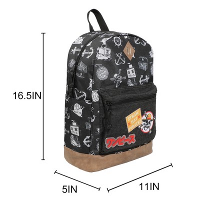 One Piece Live Action Icons 16.5" Black Backpack — фото 4