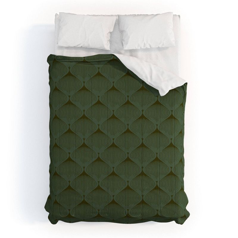 Caroline Okun Mossy Bulbs Comforter & Sham Set - Deny Designs, 1 of 6