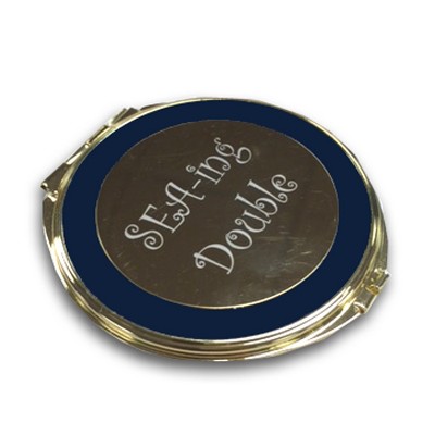 Beachcombers Seaing Double Compact Mirror