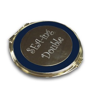 Beachcombers Seaing Double Compact Mirror - 1 of 2
