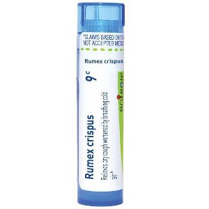 Rumex Crispus 9C by Boiron Homeopathic Single Medicine For Cough, Cold & Flu  -  80 Pellet - 1 of 4