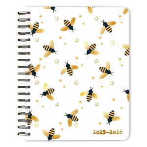 Plato Busy Bees Jul2025 Dec2026 Desk Planner Undated Full 18Months Foil - 1 of 3