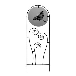 ACHLA Designs 82" Plant Support Wrought Iron Trellis - 1 of 4