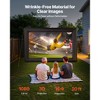 VEVOR 20FT Inflatable Projector Screen, Inflatable Movie Screen Outdoor with 250W Air Blower Projector Screen Oxford Fabric Material, Black - 3 of 4