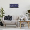 Stupell Industries Welcome Happy Place Black Framed Floater Canvas Wall Art - 2 of 4