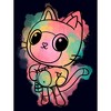 Women's Gabby's Dollhouse Colorful Pandy Paws T-Shirt - 2 of 4