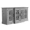 Galano Isadora Wood 60.4 in. 4 Door Wide Sideboard with Adjustable Shelves - 3 of 4