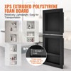 VEVOR Shower Niche Ready for Tile 16" x 16" & 16" x 20", Triple Shelf Organizer, Square Corners Wall-inserted Niche Recessed, Black - 4 of 4