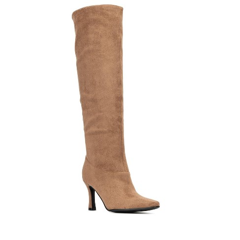 Torgeis Women's Donatella Tall Boots - 6, Tan : Target