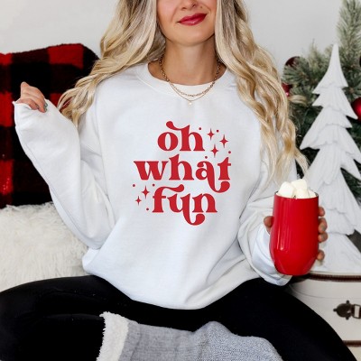 Simply Sage Market Whimsical Oh What Fun Sweatshirt