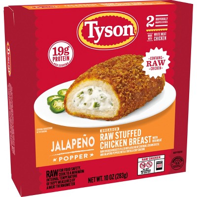 Tyson Stuffed Chicken Breast Jalapeno Popper - Frozen - 10oz