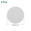 Unique Bargains Diatomite Water Absorbent Non-Slip Soap Dish Drying Mats 4" x 4" 5 Pcs - 2 of 4