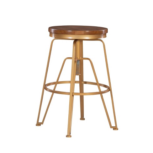 Gold and wood bar stools new arrivals