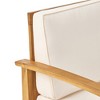 Infurnic Patio Seating Sets Modern Outdoor Furniture Set Featuring Unique Design,Perfect for Gardens, Living Spaces, Beige, 28.25"*28"*32.75" - 4 of 4