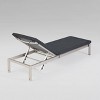 Cape Coral Aluminum Chaise Lounge - Christopher Knight Home - 3 of 4