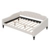 PAGED Full Size Upholstered Daybed Modern Tufted Bed Wooden Bed Frame for Bedroom and Living Room - 3 of 4
