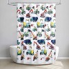 Allure Home Creations Constructing Shower Curtain - 4 of 4