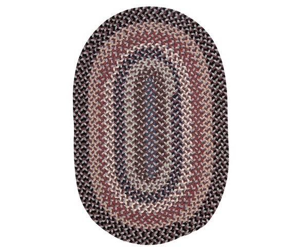 Boston Common Braided Accent Rug - Purple Haze - (2'x3') - Colonial Mills