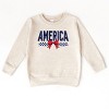 The Juniper Shop America Galaxy Coquette  Toddler Sweatshirt - 2 of 4
