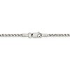 Black Bow Jewelry 2.25mm Sterling Silver, Solid Twisted Box Chain Necklace - 4 of 4