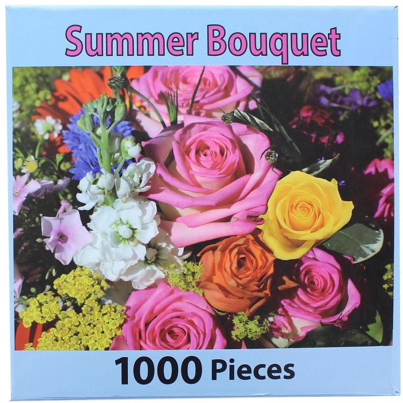 PuzzleWorks 1000 Piece Jigsaw Puzzle | Summer Bouquet, 2 of 7