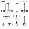 Livex Lighting Copenhagen 4 - Light Vanity in  Black - 4 of 4