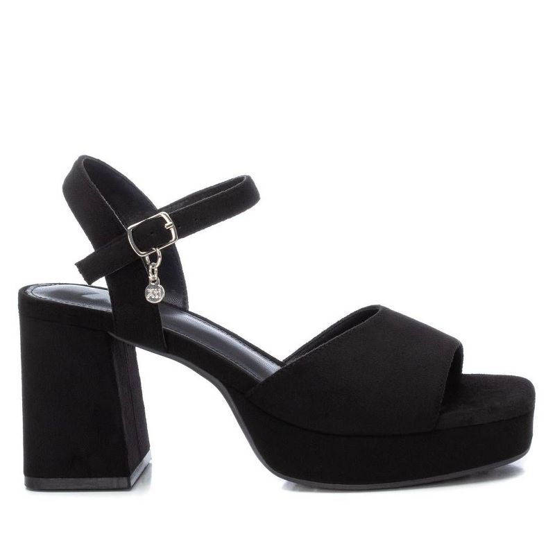 Xti Women's Heeled Suede Sandals With Platform 141471, 1 of 4