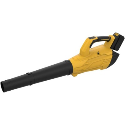 Leaf Blower Cordless Brushless- 20V Electric Leaf Blower 700CFM & 2 Speed Modes with Charger, 1*4.0Ah Battery Powered for Lawn Care