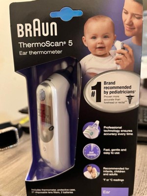 Braun Thermoscan Ear Thermometer With Exactemp Technology : Target