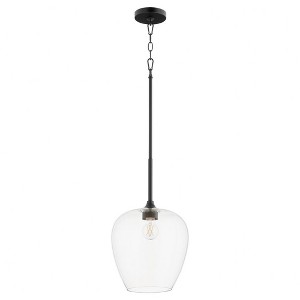 Quorum Lighting Veno 1 - Light Pendant in  Matte Black - 1 of 1