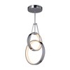 Craftmade Lighting Anello 2 - Light Pendant in  Chrome - 2 of 3