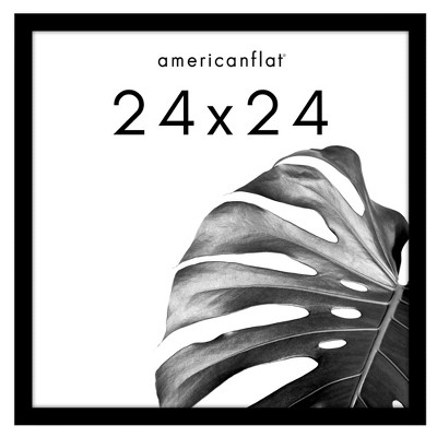 Americanflat Poster Frame - Wooden Picture Frame with Plexiglass Cover